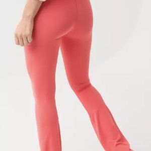 Beyond Yoga Set - Crop Short Sleeve and Flare Leggings